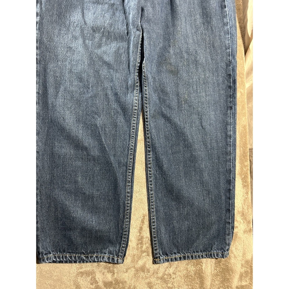 Levi's 550 Jeans Mens 38x32 Relaxed Fit Straight Leg Blue Denim 00550-0032 - Picture 10 of 12